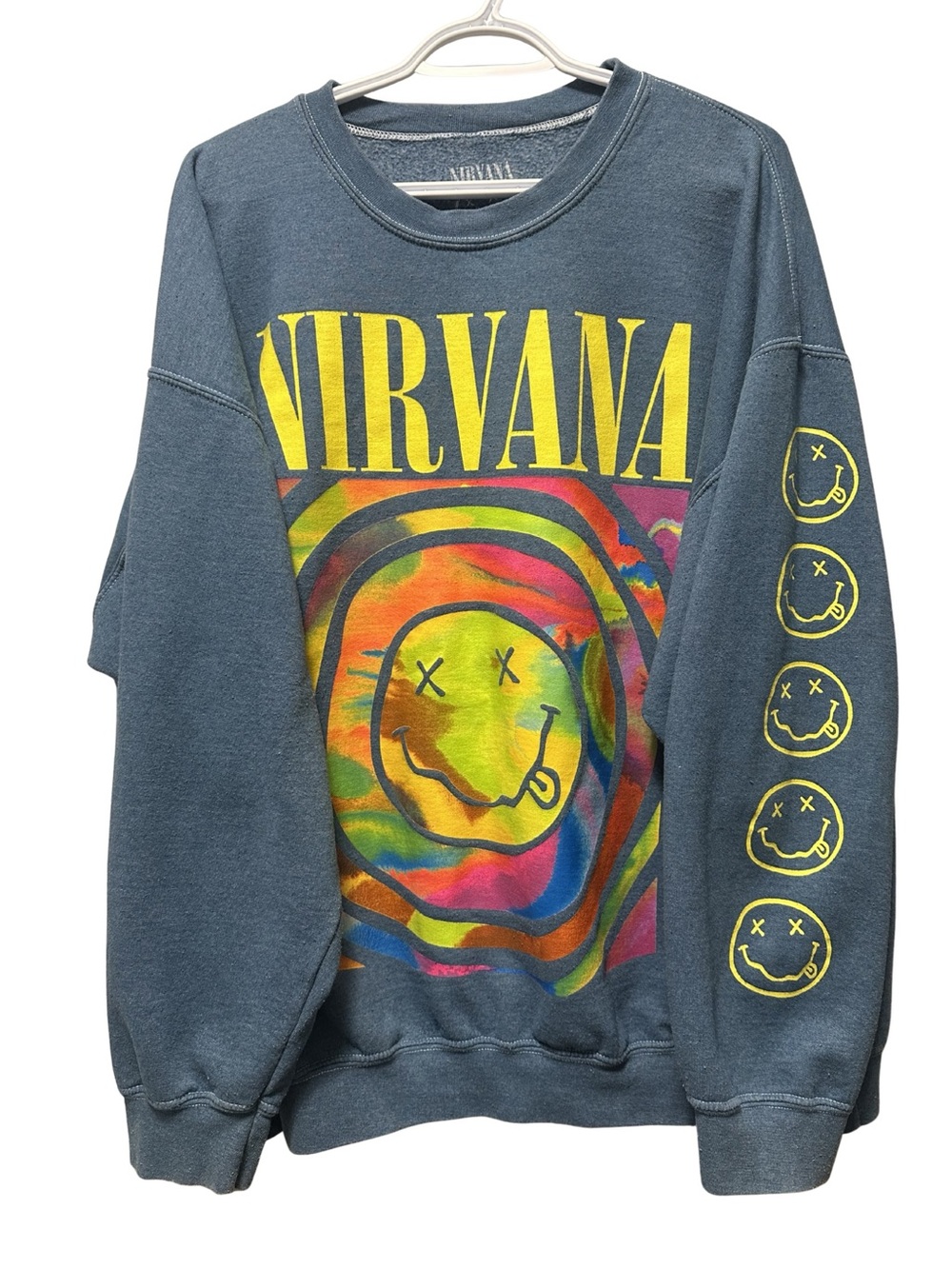 Urban Outfitters NIRVANA Oversized Crewneck